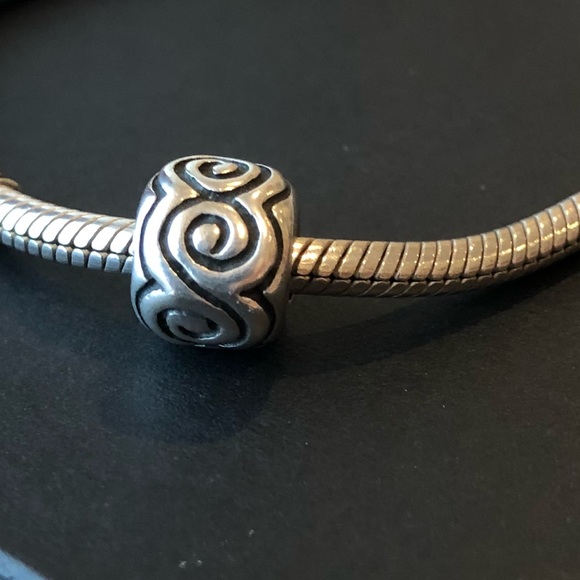 Pandora Jewelry - Retired PANDORA large swirl charm